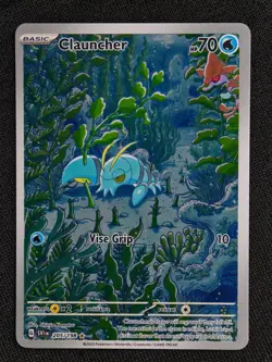 Pokemon TCG Clauncher Card 205/198 SV Base Set Illustration Rare - Image 1