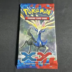 Pokemon TCG Xerneas XY Booster Pack 10 Cards Factory Sealed 2014 English - Image 1