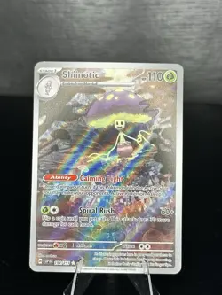 The Pokemon Company Shiinotic 194/191 SV08 Illustration Rare Holo Full Art EN - Image 1