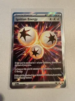 Ignition Energy 124/094 Ultra Rare Phantasmal Flames Pokemon Holo Near Mint - Image 1