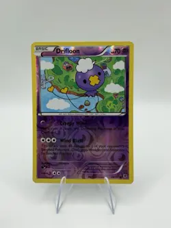 Drifloon 34/101 Reverse Holo Common Plasma Blast Pokemon Card - Image 1