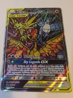 2019 Pokemon Promo - Moltres & Zapdos & Articuno GX SM210 - Image 1