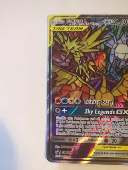 2019 Pokemon Promo - Moltres & Zapdos & Articuno GX SM210 - Image 2