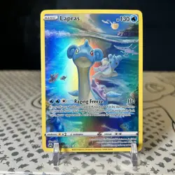 Lapras GG05/GG70 - Full Art Holo - Pokemon Crown Zenith Galarian Gallery - NM - Image 1
