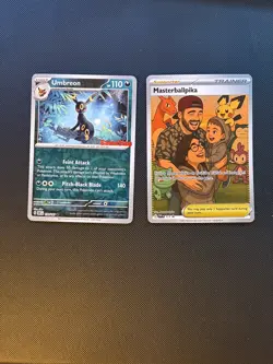 Pokemon TCG Card Umbreon 130/197 Obsidian Flames Gamestop Stamped - NM - Image 1