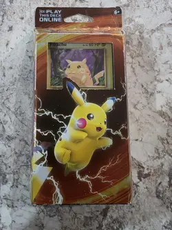 Pokemon Pikachu Power Theme Deck XY Evolutions 2016 SEALED/NEW - Image 1