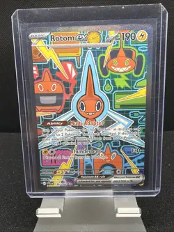 2025 Pokemon Phantasmal Flames - EN #126/094 Rotom ex Special Illustration Rare - Image 1