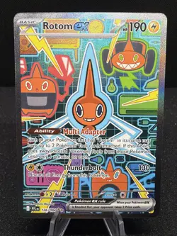 2025 Pokemon Phantasmal Flames - EN #126/094 Rotom ex Special Illustration Rare - Image 2