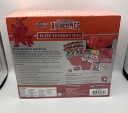 SEALED - Pokemon Sword & Shield Battle Styles Elite Trainer Box ETB RED 820650808357 - Image 2