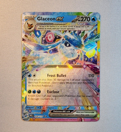 Pokemon card Glaceon ex 026/131 Sv: Prismatic Evolutions Holo double rare NM - Image 1