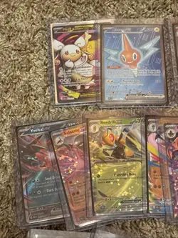 Pokemon Card Lot Of 39 Cards, Ex’s, Trainers, And V Max’s - Image 2