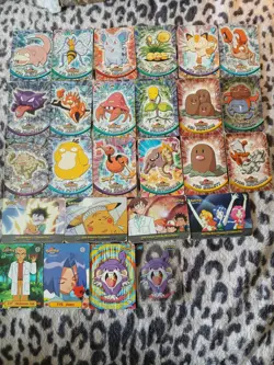 Topps Old Vintage Pokemon Cards Bundle Collection Set Lot 25 Cards 1999 2000 - Image 1