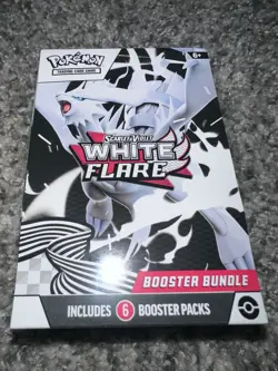 Pokemon TCG White Flare Scarlet and Violet Booster Bundle Factory Sealed - 1 Box - Image 1