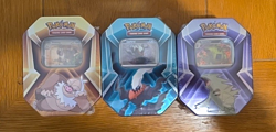 Pokemon TCG Triple Header Tin Lot of 3 Slaking Darkrai Tyranitar English - Image 1