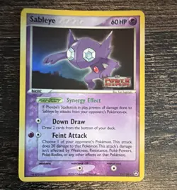 Nintendo Sableye Power Keepers 10/108 Stamped Holo Rare English 60 HP 2007 - Image 1