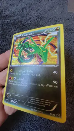 Pokemon Rayquaza 11/20 Holo Rare Dragon Vault Pokemon Black & White - Image 4