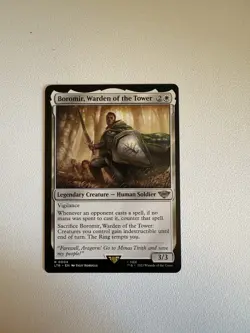 Magic: The Gathering LOTR Boromir, Warden Of The Tower 0004 (Non-Foil) - NM - Image 1