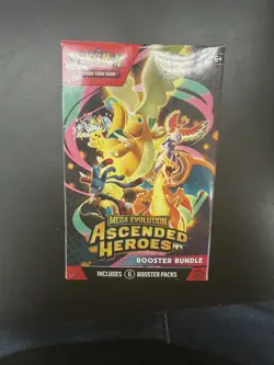 Pokemon TCG Mega Evolution-Ascended Heroes Booster Bundle 6 Packs - Image 1