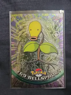 Pokemon - TCG - Bellsprout - #69- Topps - Chrome - Image 1