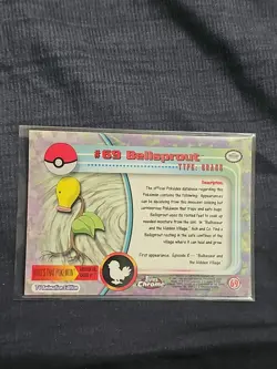Pokemon - TCG - Bellsprout - #69- Topps - Chrome - Image 2