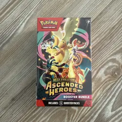 Sealed Pokemon TCG: Mega Evolution Ascended Heroes Booster Bundle (6 Packs) - Image 1