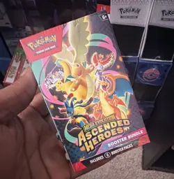 Pokemon TCG Mega Evolution Ascended Heroes Booster Bundle - 6 Booster Packs - Image 1