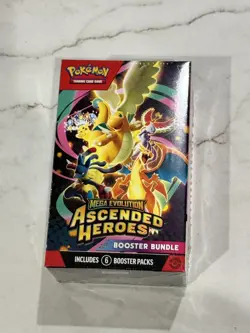 Pokemon TCG: Mega Evolution Ascended Heroes Booster Bundle (6 Booster Packs) - Image 3