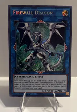YUGIOH FIREWALL DRAGON MP18-EN062 SECRET 1ST ED NM - Image 1