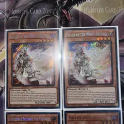 Yu-Gi-Oh Fallen of The White Dragon Secret Rare 1st Edition Plus More !! - Image 2