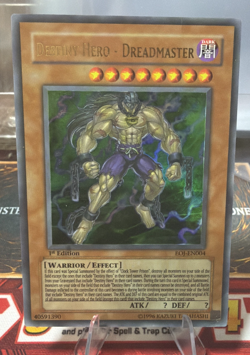 1x (MP) Destiny HERO - Dreadmaster EOJ-EN004 Ultra Rare 1st Edition YuGiOh - Image 1