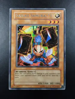 YUGIOH 2004 | SASUKE SAMURAI #3 | IOC-011 | NA OLD PRINT | RARE | EXCELLENT (LP) - Image 1