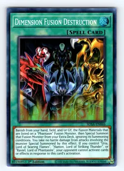 Yugioh Dimension Fusion Destruction SDSA-EN046 Super Rare - NM 💎 - Image 1