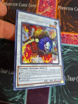 Yu-Gi-Oh! TCG Oboro-Guruma, the Wheeled Mayakashi HISU-EN032 Secret Rare 1st NM - Image 2