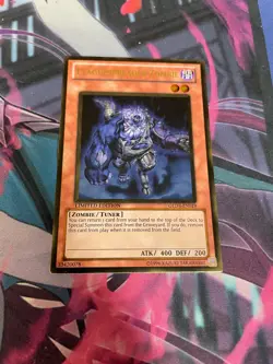 YUGIOH - PLAGUESPREADER ZOMBIE - GOLD RARE - GLD3 - NM - LIMITED EDITION - Image 1