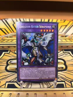 Yugioh Edelstein-Ritter Seraphinit SHVA-DE048 Secret Rare - Image 1