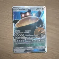 The Pokemon Company Snorlax GX SM05 SM Holo Promo GX 190 HP English - Image 1