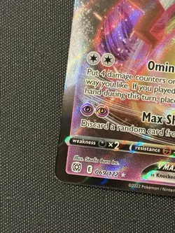 Pokemon Mimikyu VMAX 69/172 Brilliant Stars Ultra Rare NM - Image 4