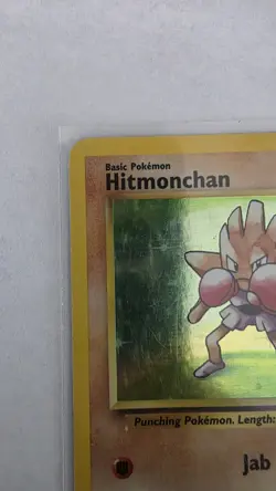 Hitmonchan Base Set Holo Rare 7/102 1999 English Pokemon TCG 70 HP - Image 4
