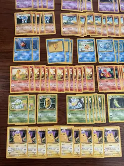 Pokemon TCG Base Set Lot of 160+ Cards WOTC, Pikachu, Charmander, Bulbasaur + - Image 2