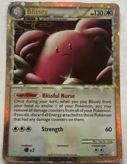MP/HP Pokemon TCG Blissey Prime 106/123 - Image 1