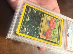 2001 Pokemon Southern Islands Promo Vileplume #17/18 Holo Rare PSA 9 Mint SWIRL - Image 2