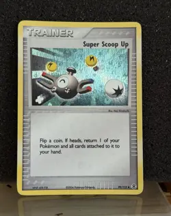 Nintendo FireRed & LeafGreen 2004 Super Scoop Up 99/112 Uncommon Reverse Holo - Image 1
