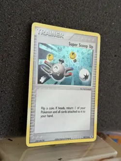 Nintendo FireRed & LeafGreen 2004 Super Scoop Up 99/112 Uncommon Reverse Holo - Image 2