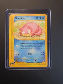 Pokemon Slowpoke 108/147 Aquapolis LP - Image 1