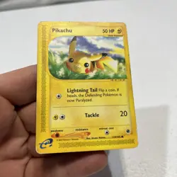 Pikachu Pokemon E-Reader Expedition 124/165 Vintage HP Atsuko Nishida - Image 3