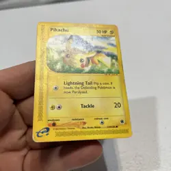 Pikachu Pokemon E-Reader Expedition 124/165 Vintage HP Atsuko Nishida - Image 4