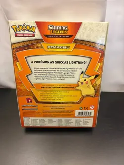 Pokemon TCG Pikachu Shining Fates Pin Collection Box - Image 2