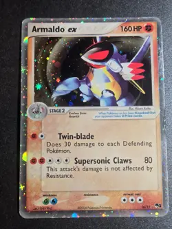 Armaldo ex 16/17 MP POP Series 1 Rare Pokemon - Image 1