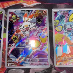 Pokemon TCG First Partner Series 2 Gen 8 Galar Starters Promo Cards Near Mint - Image 2