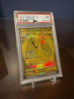 Mega Charizard Y ex 2026 Pokemon Ascended Heroes #294 Hyper Rare PSA 9 - Image 1